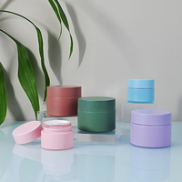 Pot cosmétique de luxe personnalisé 10g 15g 20g 30g 50g, emballage pour soins de la peau, pots en verre pour crème avec couvercles