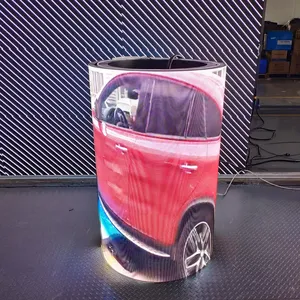 Pantalla LED Flexible P2.5 para Interiores de Fábrica, Alta Frecuencia de Actualización, Personalizada, 320x160mm, Pantalla de Video Wall de Hierro, OEM SDK 8531200000 P2.5 LED Fl - Product Image 5