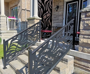 Balustrades et rampes de balcon en aluminium de style moderne personnalisées Orient pour <span class=keywords><strong>terrasse</strong></span> et <span class=keywords><strong>toit</strong></span> - Product Image 2