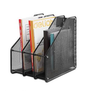 Mesh Magazine File Holder Desk Organizer File <b>Folder</b> <b>Document</b> Rack <b>for</b> Office Organization and Storage - Product Image 1