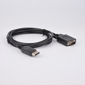 Câble blindé PVC PRODATA fabriqué en usine à Taiwan, adaptateur DisplayPort vers VGA personnalisé DP12V pour applications électroniques - Product Image 3