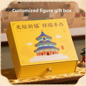 Caja de regalo con diseño de adorno, novedad 2025, artículos periféricos de alto valor, regalo de cumpleaños, caja de embalaje conmemorativa, personalizable - Product Image 5