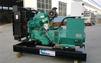 Générateur diesel à châssis ouvert, prix direct usine, 80 kW, 100 kW, 120 kW, alternateur tout cuivre, démarrage automatique, panneau de commande