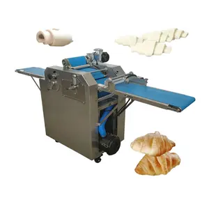 Máquina de fazer croissants em linha, cortador de massa, rolo de pão, máquina de croissant, preço baixo