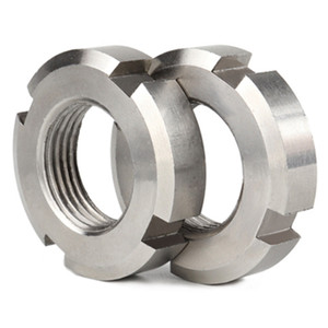 Fabricantes DIN 981 Tuerca <span class=keywords><strong>de</strong></span> bloqueo <span class=keywords><strong>de</strong></span> tipo HM M10 M160 304 Tuerca redonda ranurada <span class=keywords><strong>de</strong></span> bloqueo <span class=keywords><strong>de</strong></span> rodamiento <span class=keywords><strong>de</strong></span> bloqueo <span class=keywords><strong>de</strong></span> acero inoxidable - Product Image 4