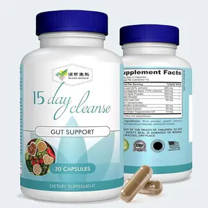 Advanced Gut Health Supplément 15 Jours Cleanse Detox Gut Colon Capsules