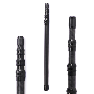Asta Telescopica in Fibra di Carbonio Personalizzata con Chiusura a Rotazione Modello CB580 Lunghezza 580-1730mm per Accessori Strumenti di Pulizia Marca UPSILON - Product Image 1