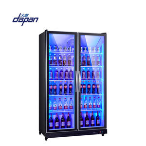 Réfrigérateur vertical compact grande capacité, vitrine intelligente pour boissons et bières - Product Image 2