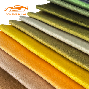 100% Polyester Charmeuse Dệt Kim Interlock <span class=keywords><strong>Sofa</strong></span> Vải Chống Tĩnh Mài Mòn Kháng HDPE Nhiều Lớp Trọng Lượng Trung Bình Nhà - Product Image 3