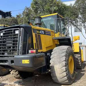 Chargeuse sur pneus Komatsu WA470-6 d'occasion de 7 tonnes avec moteur et boîte de vitesses - Modèle 2020, puissance de 203 kW en stock - Product Image 6