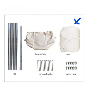 HOUMU Disaster Relief Double Four-Season Oxford Fabric Rapid-Setup <strong>Refugee</strong> Shelter and Emergency Hospital <strong>Tent</strong> - Product Image 6