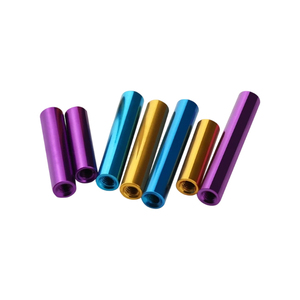 Tuerca Larga de Aleación Ligera de Alta Resistencia, Anodizada, de 35 mm de Longitud, Autoblocante, Hueca, con Doble Rosca Interna - Product Image 2