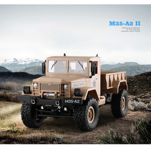 Lehoo Toys FY001A 1/16 2.4G 4WD <span class=keywords><strong>militaire</strong></span> RC camion sur chenilles hors route véhicule d'escalade RC voiture <span class=keywords><strong>4X4</strong></span> - Product Image 4
