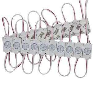 Módulo LED de 0,72 vatios 12V CC para cajas de luz publicitarias Un LED 3 años de garantía Módulo LED blanco Moldeo por inyección 6500K Blanco - Product Image 1