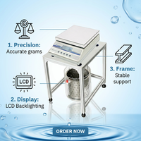 Balance électronique haute capacité 20 kg 0,01 g, plateforme industrielle, interface RS232, certifiée CE, en alliage d'aluminium, poids F1