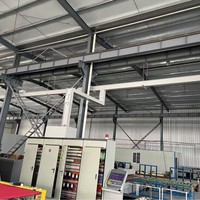 Système de barres omnibus isolées par air, triphasé cinq fils, en alliage d'aluminium, type câble enfichable, barres omnibus fermées, indice de protection IP55-IP68