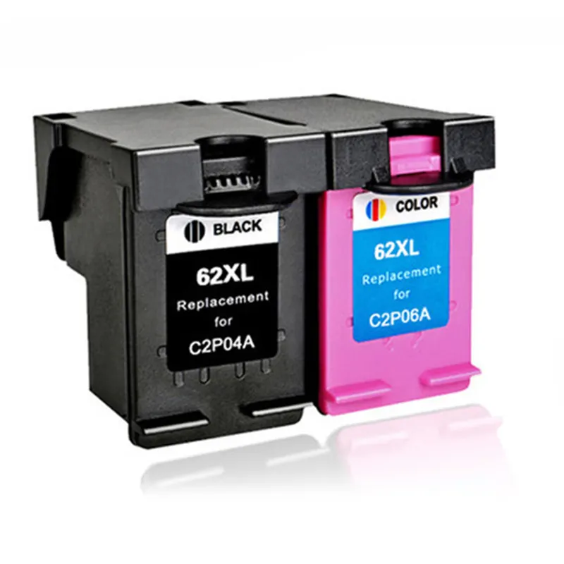 CCS 62XL Cartucho de Tinta compatível para hp 62 xl hp62 para HP 5540 5640 7640 5646 5541 5740 5742 5745 200 250 printer