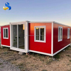Maison mobile pliable de luxe, maison préfabriquée en conteneur pour bureau ou habitation, conteneur en acier extensible en <span class=keywords><strong>vente</strong></span> en Australie - Product Image 1