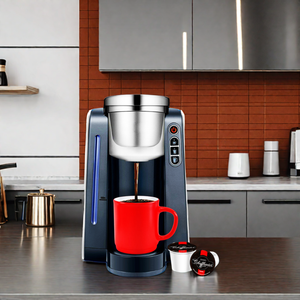 Cafetera Eléctrica Espresso de una Taza, Compatible con Cápsulas <span class=keywords><strong>K</strong></span>-<span class=keywords><strong>Cup</strong></span>, Carcasa de Plástico, Enchufe Estadounidense, Capacidad de 45 oz, 120 Tazas/Hora, para Hotel y Hogar - Product Image 6