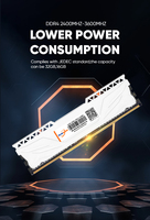 WALRAM DDR4 16GB 2666MHZ 3200MHZ Heatsink Udimm Rams Gaming Memory Ram for Desktop