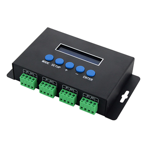 Controlador de Luces LED para Pista de Baile BC-204 BC-216 DC5V-24V Artnet Ethernet a SPI/DMX Pixel 7Ax4CH/3Ax16CH UCS2903 UCS2904 UCS8904 - Product Image 1