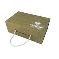 Boîte d'emballage en carton de luxe personnalisée, boîte en papier pliable, grande boîte cadeau pour vêtements et chaussures