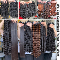 Extensiones de Cabello Humano Virgen Vietnamita Liso Espejo, Gran Stock, Calidad Superior, Envío Rápido