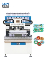 Machine de distribution de PVC liquide haute précision multicolore pour la production de badges et patchs 3D en PVC souple par goutte-à-goutte précis