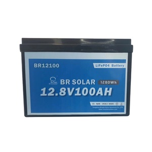 SOLAR Solar <b>Battery</b> Factory <b>12v</b> 100ah 12.8V High Volt Rechargeable <b>Battery</b> Maintenance Free <b>Battery</b> - Product Image 5