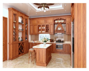 3d חינם אישית אישית גבוהה צבע מותאם אישית עיצוב פשוט דובדבן עץ מייפל ארון - Product Image 5