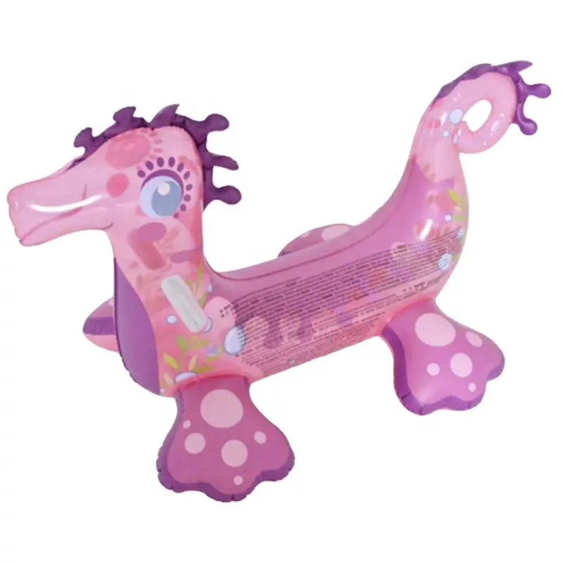 Seahorse Rider Inflatable Toys for Kids in Hot Summer