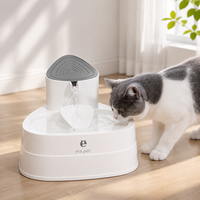 Fontaine à eau intelligente pour animaux de compagnie, silencieuse, à circulation automatique, filtration en 4 étapes, nouveau modèle, adaptée aux chats et aux chiens