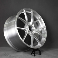 Jantes forgées usinées VS-5RS transparentes 17 18 19 pouces 5x120 5x114.3 5x112 compatibles BMW F30 Alfa Romeo Tesla Subaru