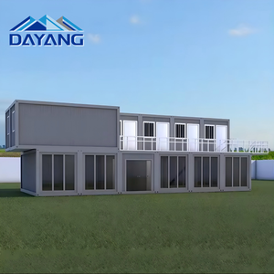 Casa Contenedor Plegable de Acero de 20 pies Dayang Office, Casa Modular Prefabricada de Lujo, Aislamiento Transpirable e Impermeable - Product Image 1