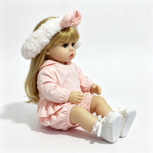 Customized Reborn baby girl <b>doll</b>, Lifelike realistic toddler <b>doll</b>, Vinyl silicone reborn <b>doll</b>, Kids pretend <b>play</b> baby <b>doll</b> - Product Image 5