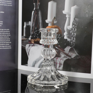 <span class=keywords><strong>Bougeoir</strong></span> photophore en verre borosilicaté clair <span class=keywords><strong>petite</strong></span> Table chandelier décoration de la maison <span class=keywords><strong>bougeoir</strong></span> en verre - Product Image 5