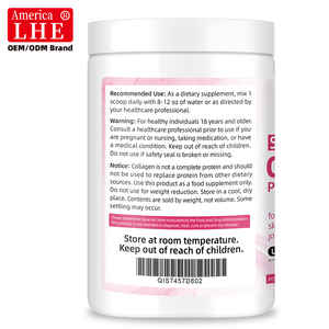 Hot Selling Private Label Collagen Powder Manufacturer 246g for Skin Hair Nails Joints Support Hydrolyzed Protein for Adult - Product Image 5