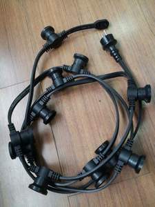 Đèn dây trang trí ngoài trời Giáng sinh IP65 E12/E14/E26/E27 cho ngày lễ, sinh nhật, sân sau, bãi biển, trang trí Giáng sinh - Product Image 3