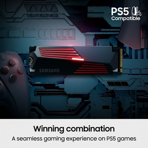 <span class=keywords><strong>SSD</strong></span> M.2 NVMe PCIe 4.0 Samsung 990Pro , ultra-haute performance, vitesse de 7 450 Mo/s, 1 To, 2 To, 4 To, compatible avec la PS5 - Product Image 4