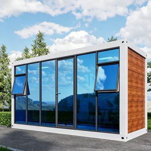 Maison conteneur modulaire à double aile pliable, structure détachable, pièces extensibles, logement mobile, bureau, campement, logement d'urgence 3D - Product Image 1