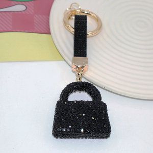 <b>Anime</b> Soft Pottery Christmas Tree Carabiner <b>Keychain</b> Cute Personality Waterproof 3D Quartz Crystal Bag Pendant Accessories - Product Image 2