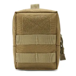 야외 사냥 의료 가방 전화 EDC Molle 파우치 허리 벨트 가방 전술 허리 가방