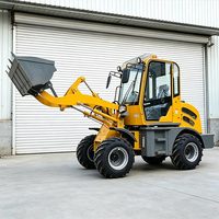 Chargeuse sur pneus à long bras de 7 tonnes avec godet à haute hauteur de déchargement pour les travaux miniers et de carrière