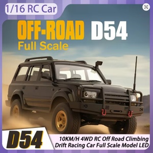 Voiture RC WPL D54 1/16 LC80 4x4 à simulation proportionnelle complète, véhicule tout-terrain d'escalade, voiture de drift RC pour adultes, jouets et cadeaux - Product Image 6