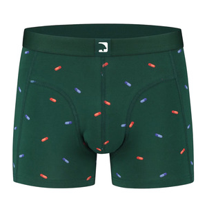 Produttore fornitura Boxer pantaloncini cotone <span class=keywords><strong>uomo</strong></span> biancheria intima traspirante Boxer Shorts <span class=keywords><strong>Sexy</strong></span> stampa personalizzata Boxer <span class=keywords><strong>slip</strong></span> - Product Image 6