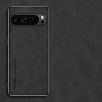 Étui de Téléphone Professionnel en Cuir de Mouton de Luxe pour Google Pixel 9 8 7 6 Pro Coque Arrière Mobile