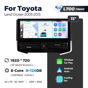Mekede LS 8 Core 8 + 256GB per TOYOTA LAND CRUISER 2005 2013 lettore DVD video dsp audio processore <span class=keywords><strong>auto</strong></span> - Product Image 3