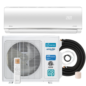 Home Mini Split Air Conditioner 9000-24000Btu Fast Cooling R32 Refrigerant Energy Saving Low Noise WiFi Control High Efficiency - Product Image 1