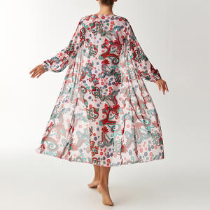 <span class=keywords><strong>Maillot</strong></span> <span class=keywords><strong>de</strong></span> <span class=keywords><strong>bain</strong></span> 3 pièces pour femme avec <span class=keywords><strong>bandeau</strong></span> imprimé 4 couleurs, <span class=keywords><strong>maillot</strong></span> <span class=keywords><strong>de</strong></span> <span class=keywords><strong>bain</strong></span> taille haute et kimono à manches longues S-XL - Product Image 6