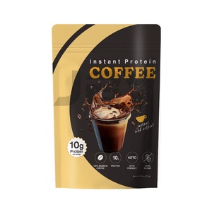 Poudre de café protéiné JBY sans sucre, café fonctionnel avec protéines de lactosérum, soutien au métabolisme, étiquette privée OEM - Product Image 1